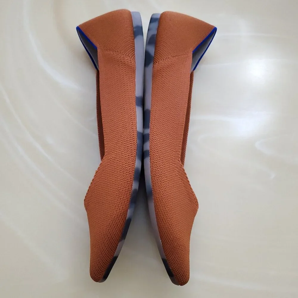 Rothy’s The Point Slip On Women's Flats in Brandy Size 11